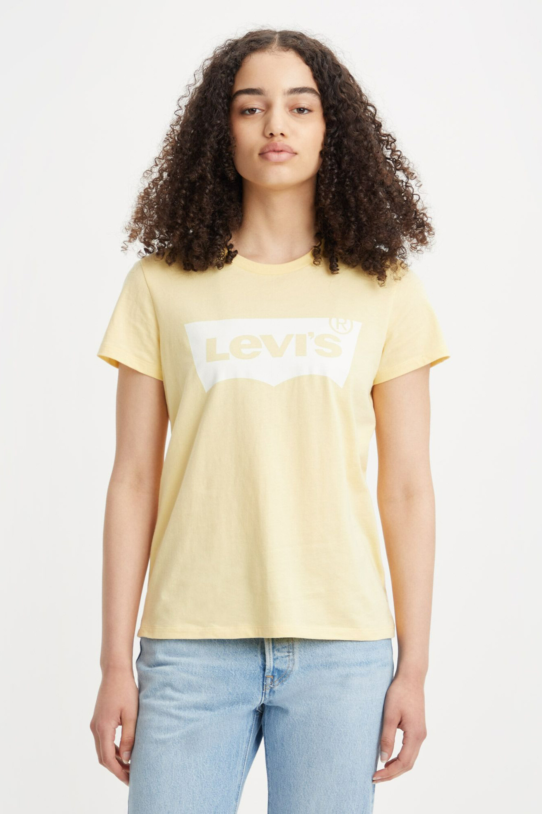 T shirt manches courtes Jaune Levi s 173691924 1924 SUNLIGHT ZEB